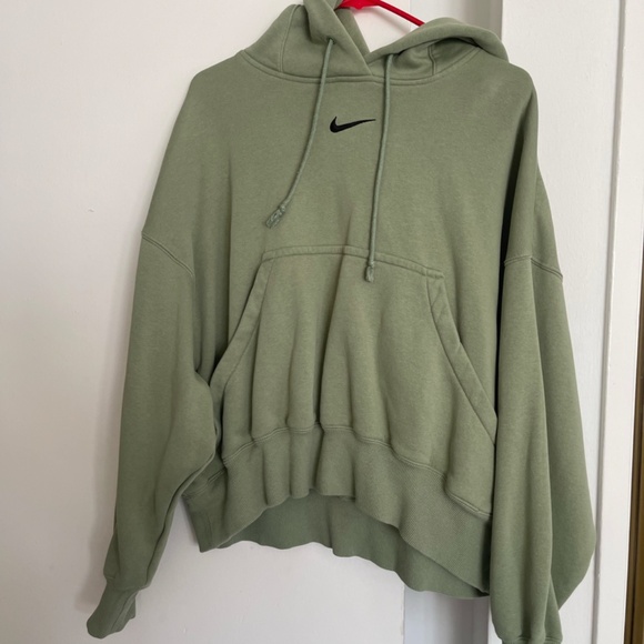 NIKE PHOENIX FLEECE OVERSIZED PULLOVER HOODIE - Picture 4 of 5